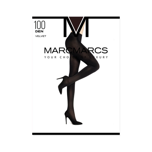 Marcmarcs Panty 100 Denier Velvet Opaque (Aloe Vera)