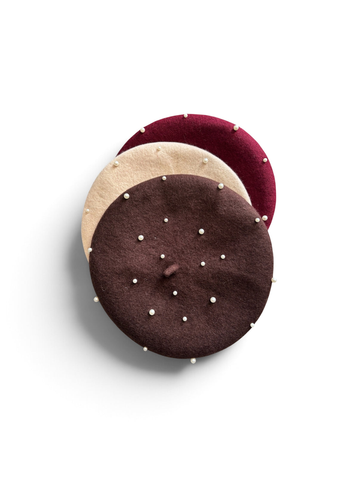 Baret parels (klik voor kleuren)